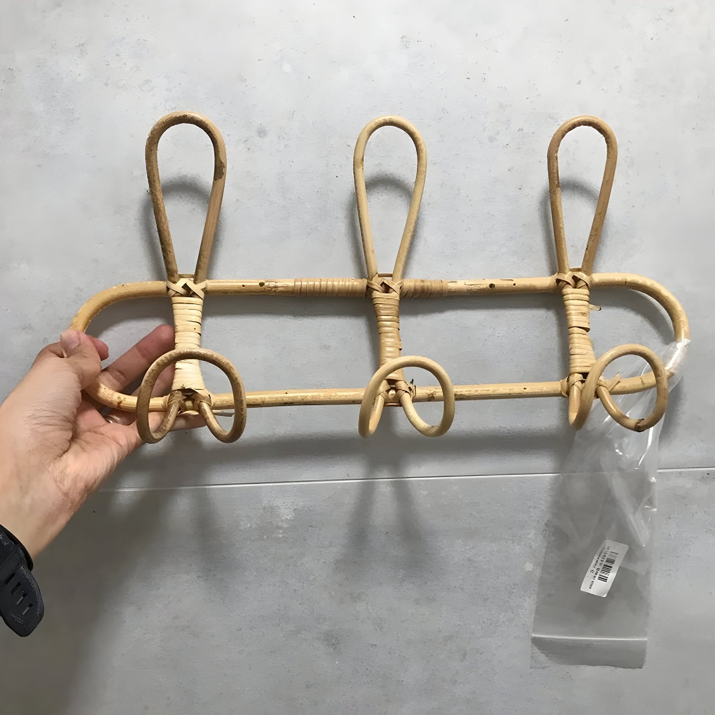 RattanTidy Krok - Hängande Rattan Barn Vägghängare