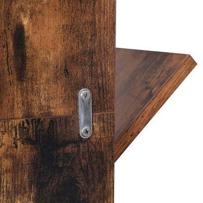 RusticBranch Ställ - 8-Lager Trä Bokhylla