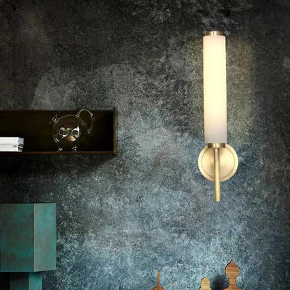 Modern marmor vägglampa