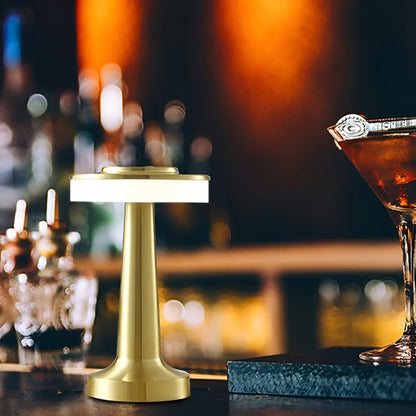 DuskGlow Lampa - Retro USB-Laddnings-LED-Bordslampa