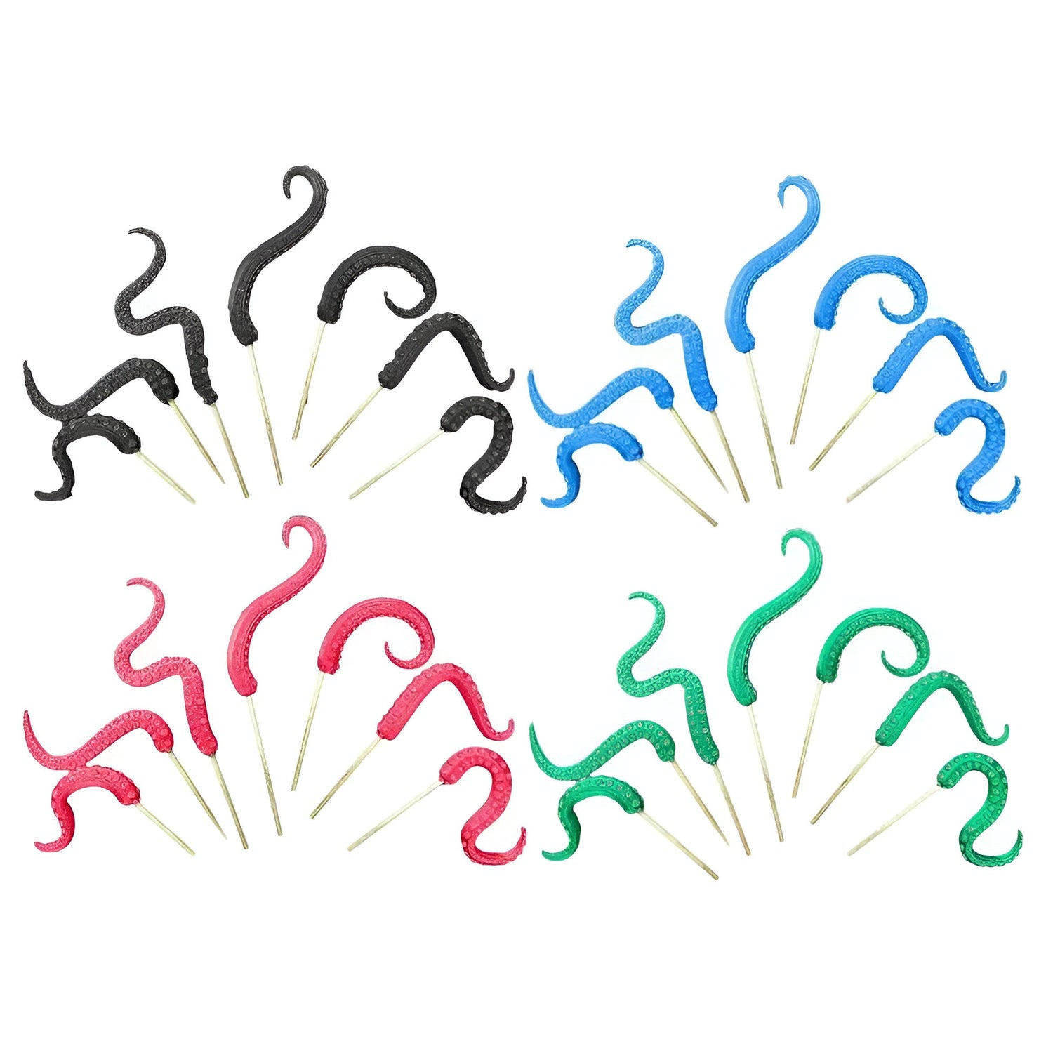 TentacleBloom Set - 7 delar Bläckfisk Tentakel Dekoration