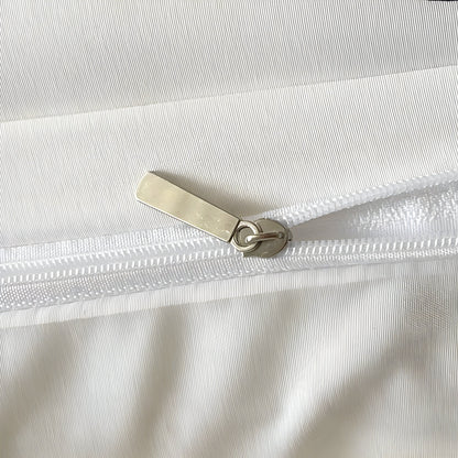 PureLoom Sängkläder Set - Modernt hudvänligt sängkläder set (1 täcke + 1 lakan + 2 örngott)