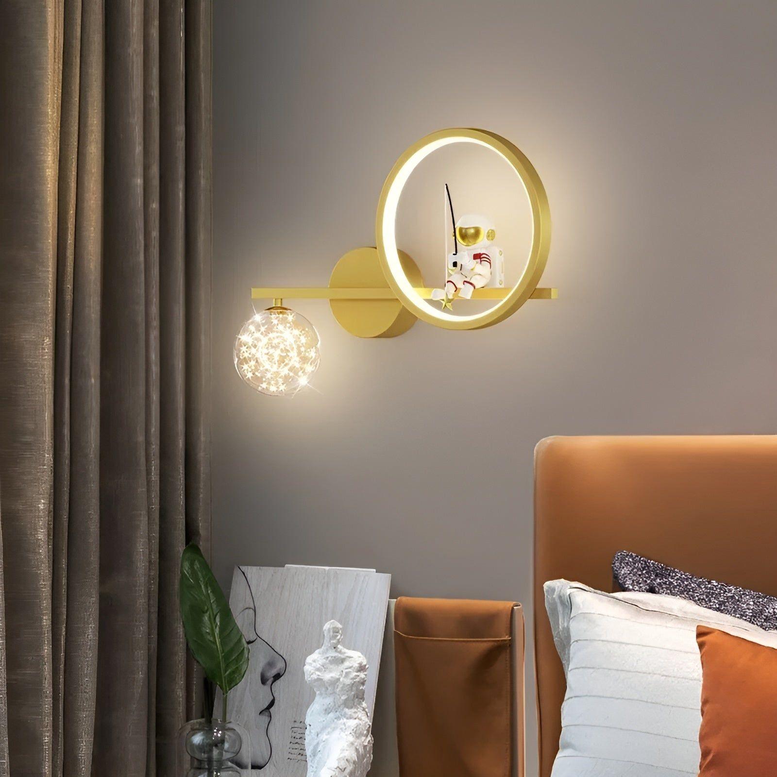 AstroGlow Lampa - Modern Barn Stjärnhimmel Projektor LED Vägglampa