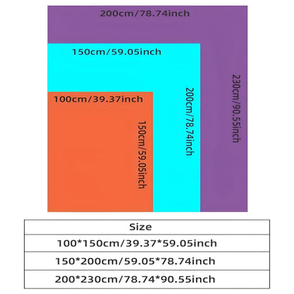 FleeceDream Filt - Ultra-mjuk, bekväm, vändbar, maskintvättbar fleecefilt