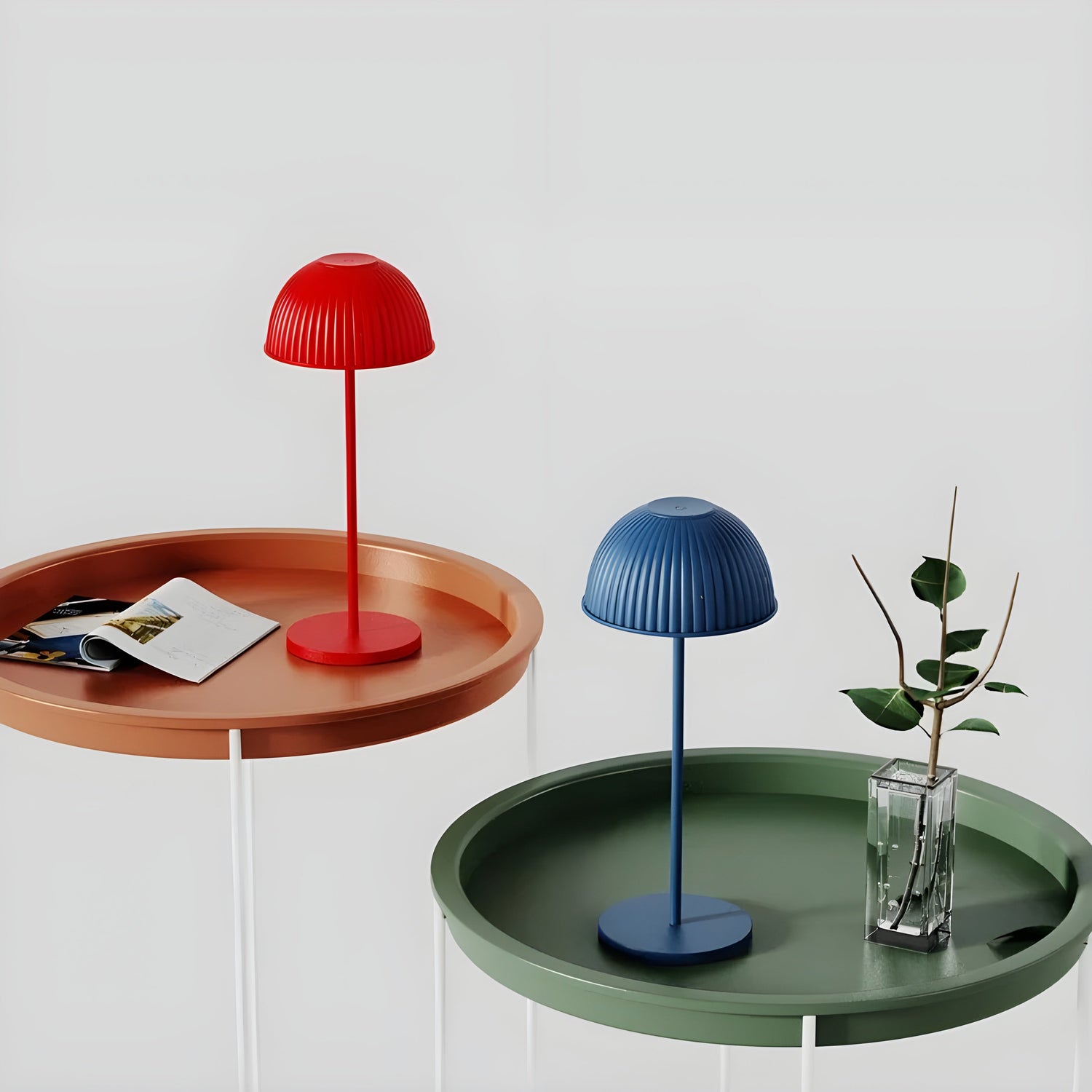 MushWhisper Lampa - Nordisk Minimalistisk Bordlampa