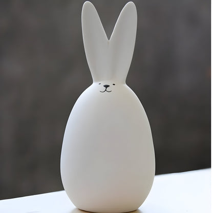 SnowBunny Dekor – Nordisk Keramisk Kanin Dekoration