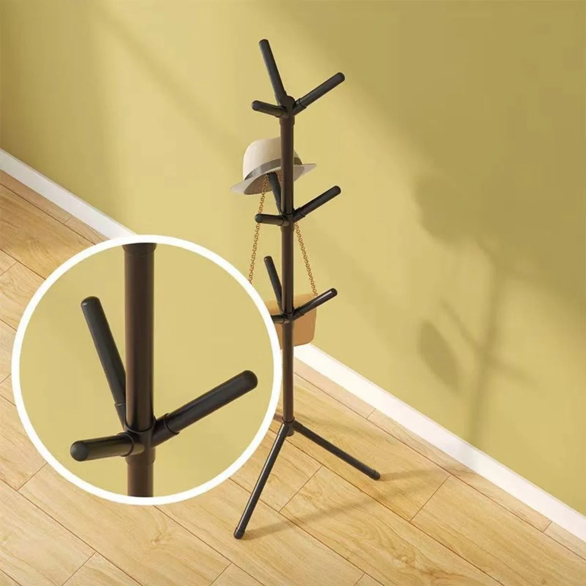 LeafRise Rack – Vertikal klädhängare i grenform