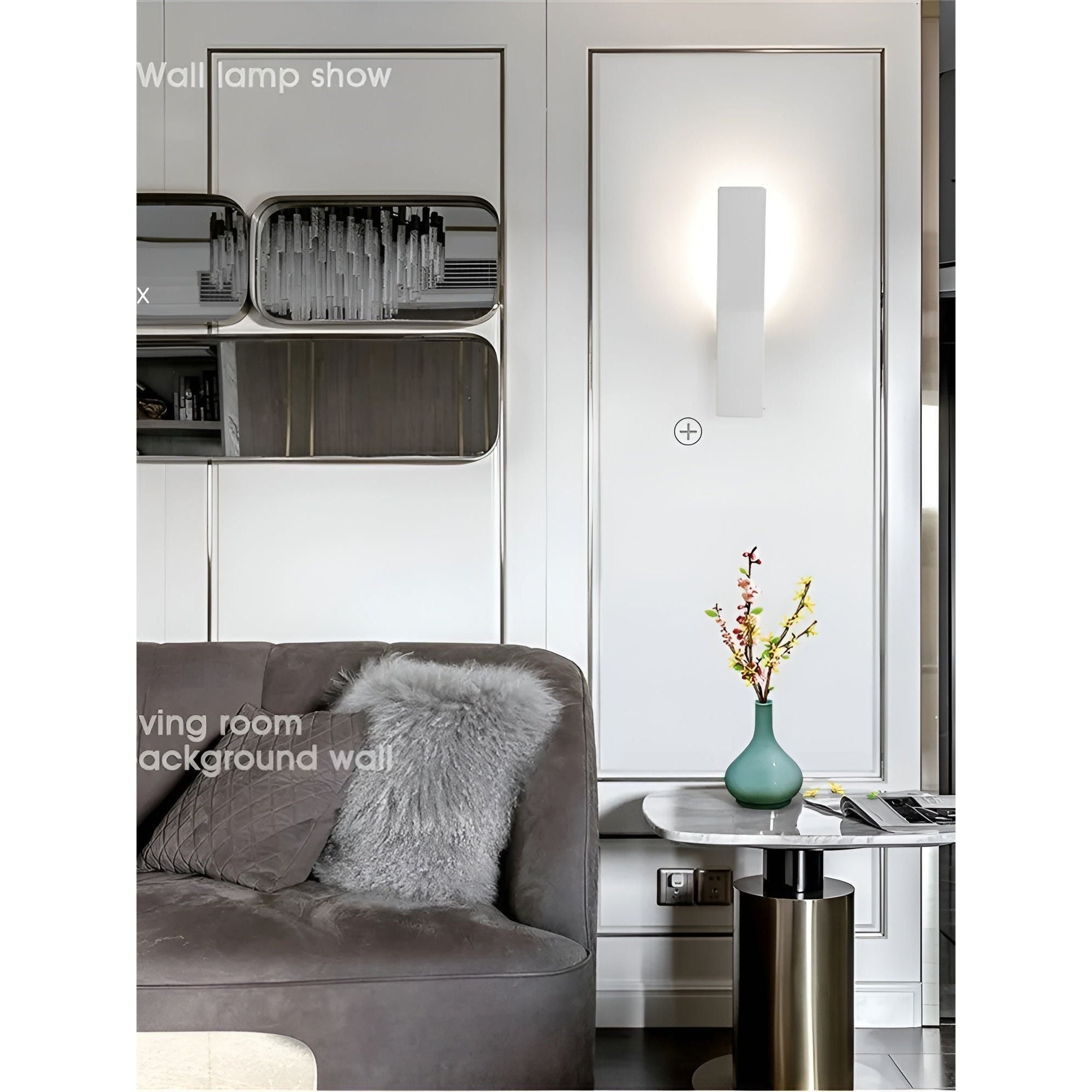 TrendEdge Light – Dekorativ LED Inomhus Vägglampa