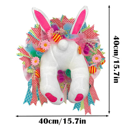 BunnyBliss Krans – Påskhär dekoration