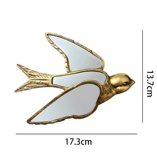 GildedWings Spegel – Dekorativ Vintage Skogsspegel