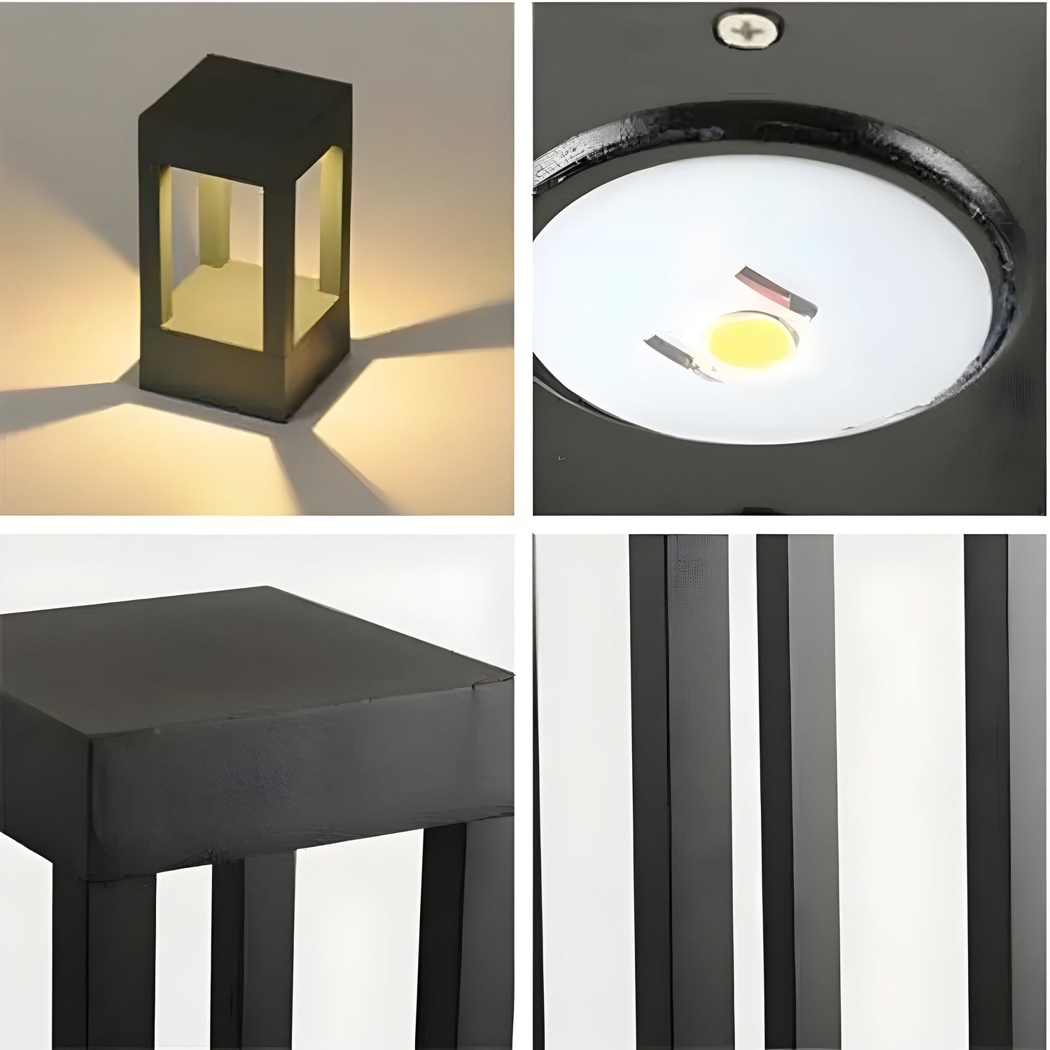 LumoPost - Vattentät LED-gräslampa i aluminium