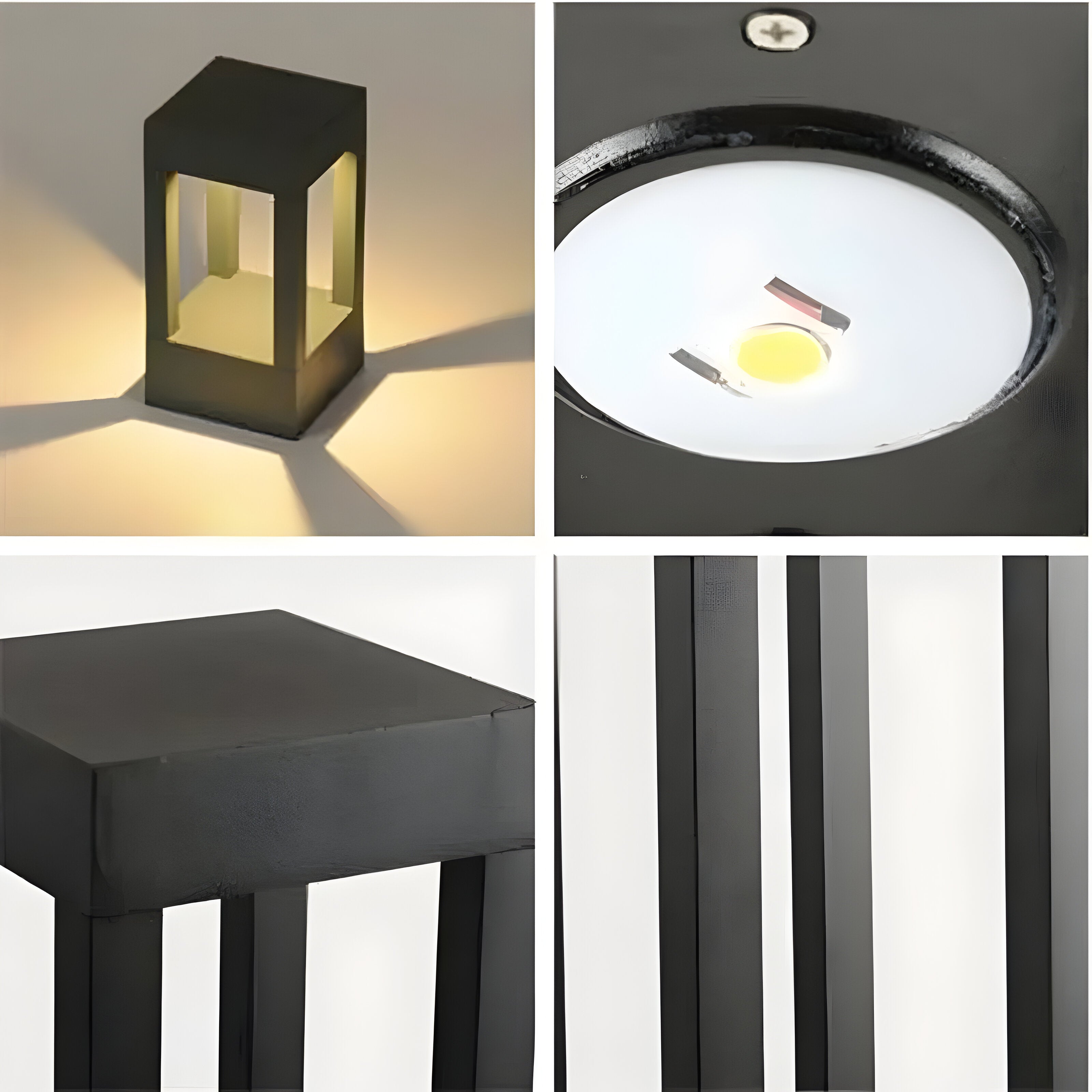 LumoPost - Vattentät LED-gräslampa i aluminium