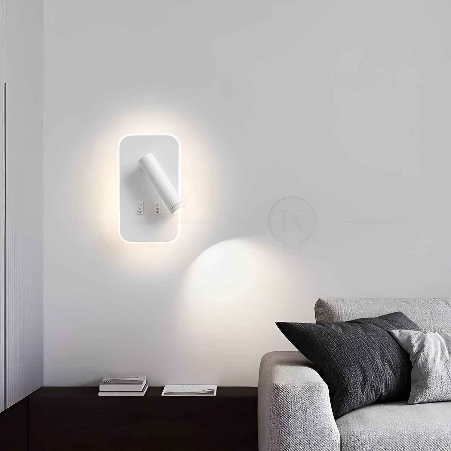 OrbiBeam Ljus – Justerbar 350-Graders Rotation Vägglampa