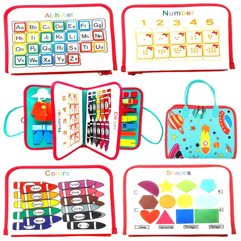 MagicBook - Montessori Sensorisk Leksak