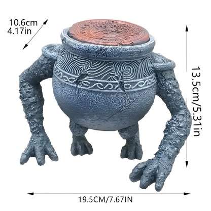 TerraKnight Pot - Trädgårdsrand Dekorativ Blomkruka