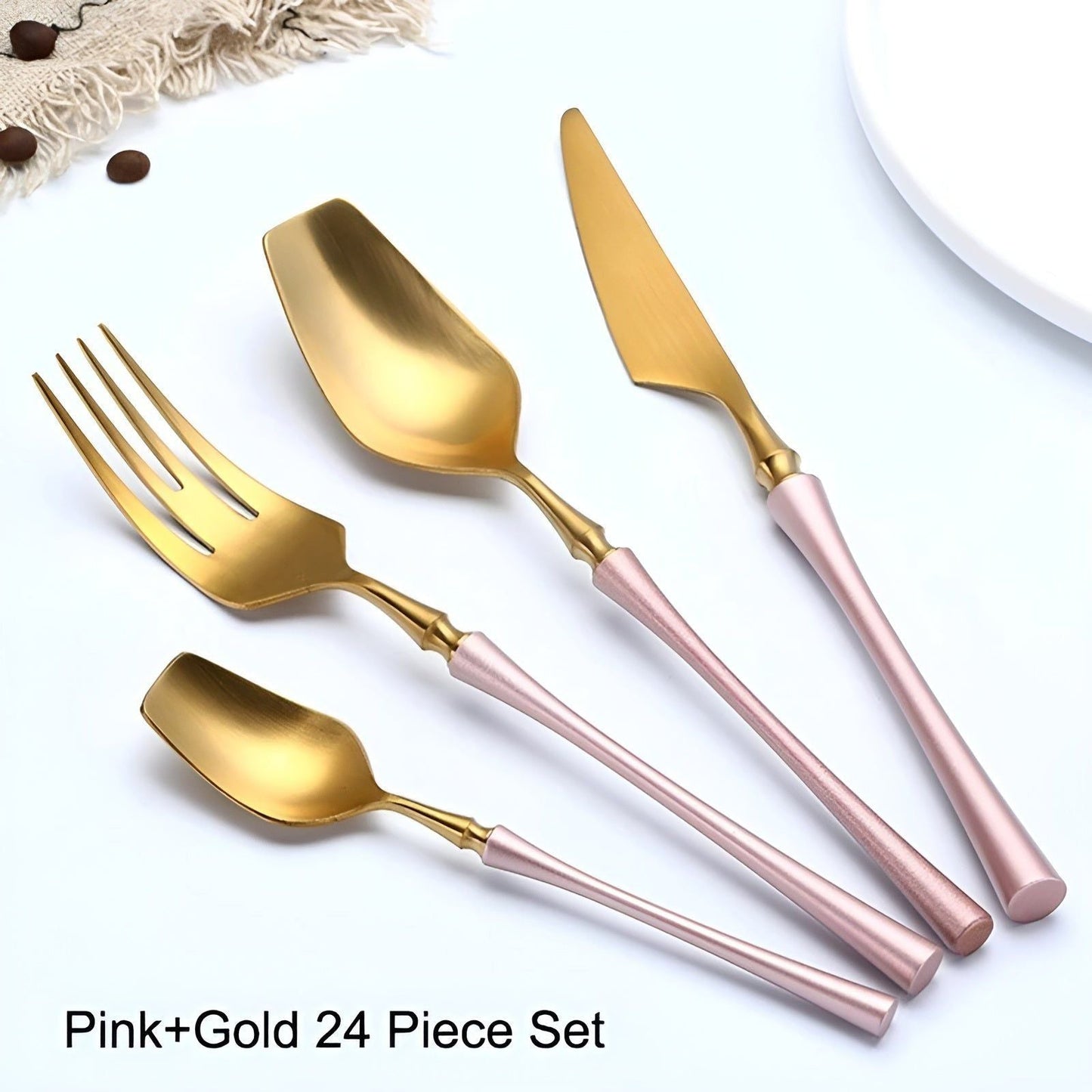 LuxeDining Bestickset - Rostfritt stål Diskmaskinssäkert bestickset 5 set