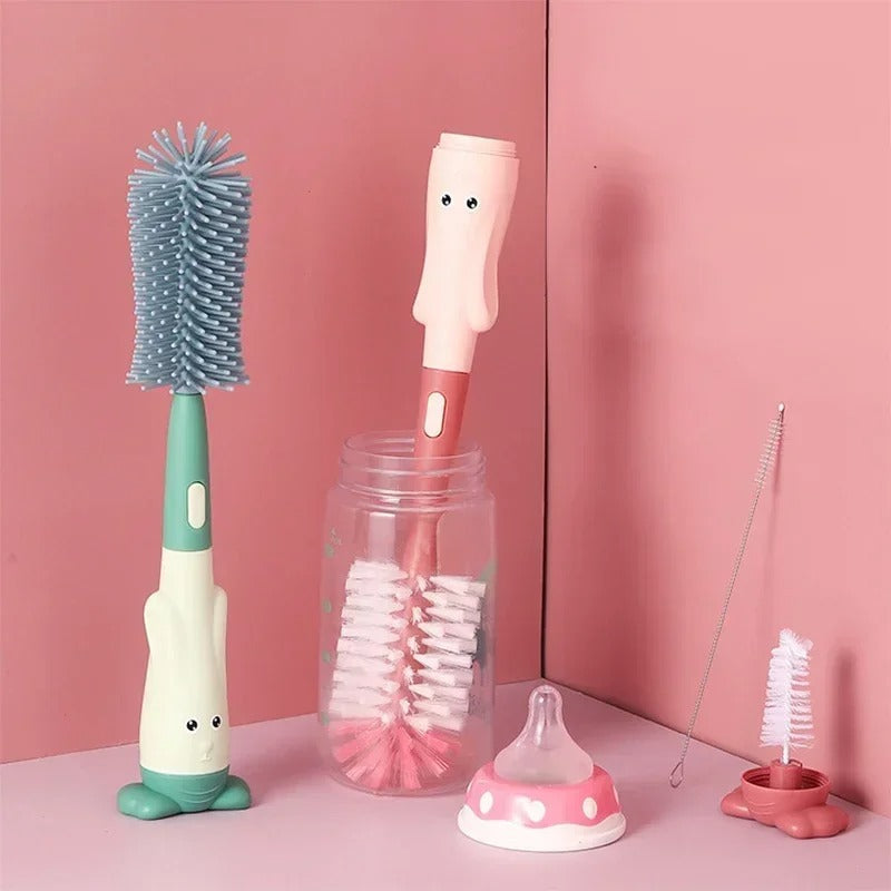 3-i-1 Babyflaskrensare