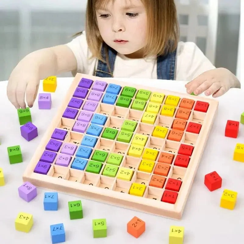 Math Master Board | Lär dig multiplikationstabeller på ett roligt och enkelt sätt