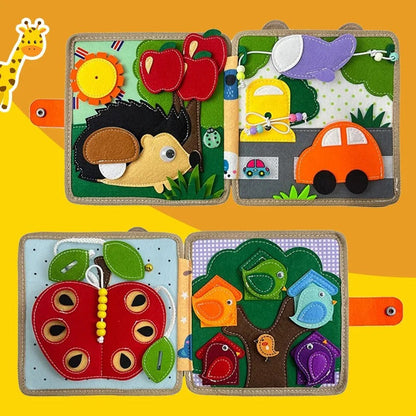 Montessori Sensorisk Giraff Berättelse Bok