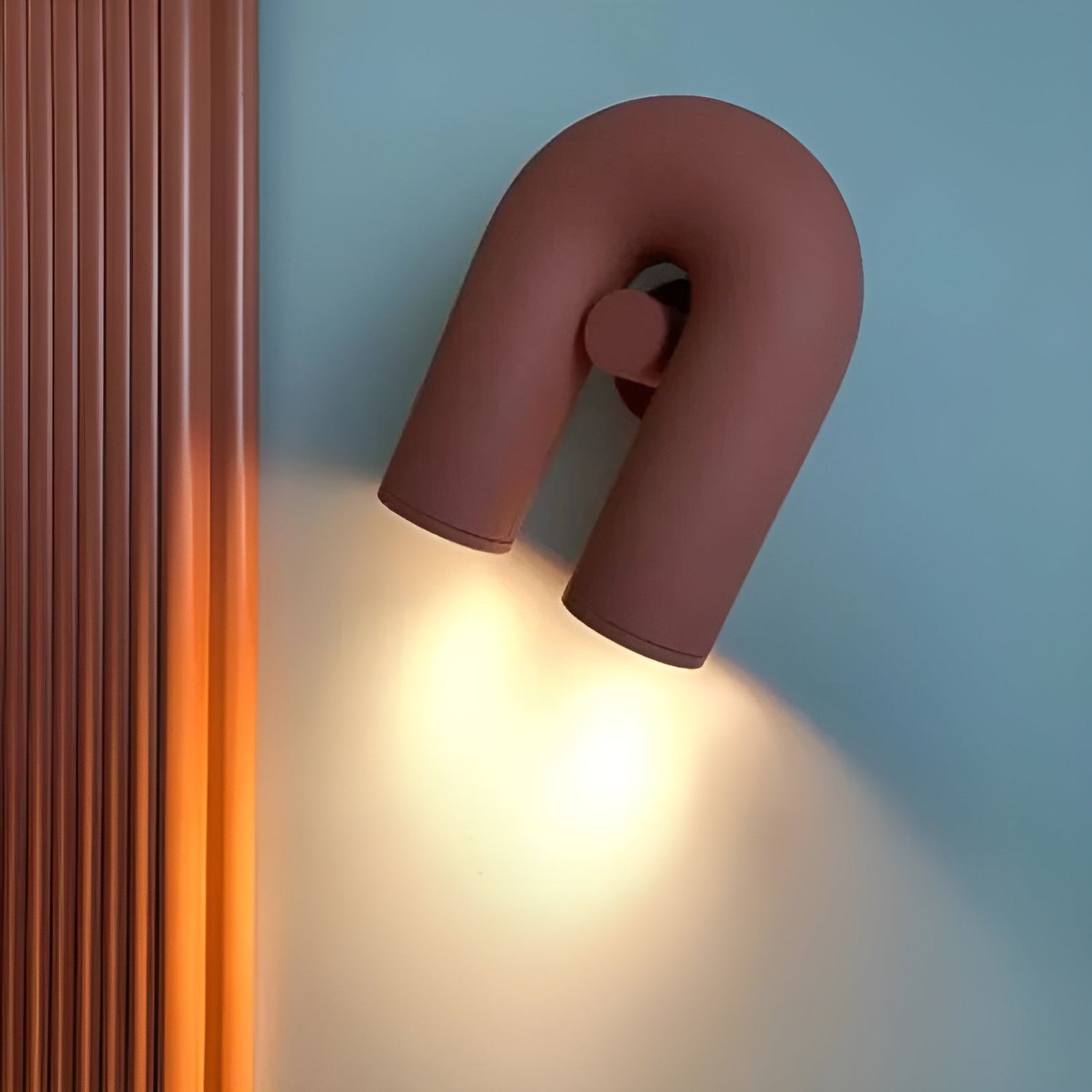 LuxeWave Light – Modern LED U-formad vägglampa