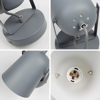 LED-vägglampa i skandinavisk stil – Aluminium &amp; LED | Dekorativ belysning för hemmet