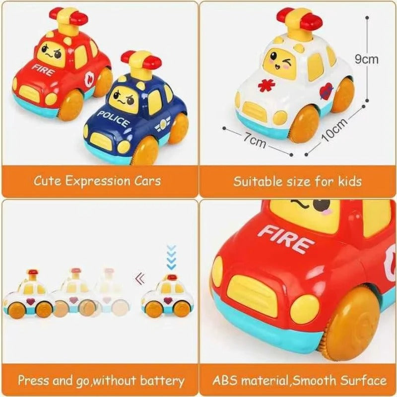 Little Adventure Cars - Tryck och kör