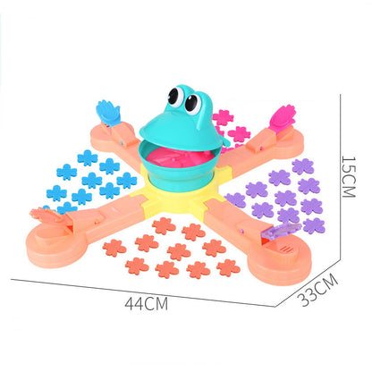 Frog Catapult - Skjut insekterna i grodans mun - Familjespel