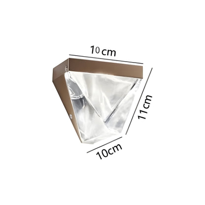 LumiCrystal Light - Minimalistisk kristall-LED-korridor-taklampor