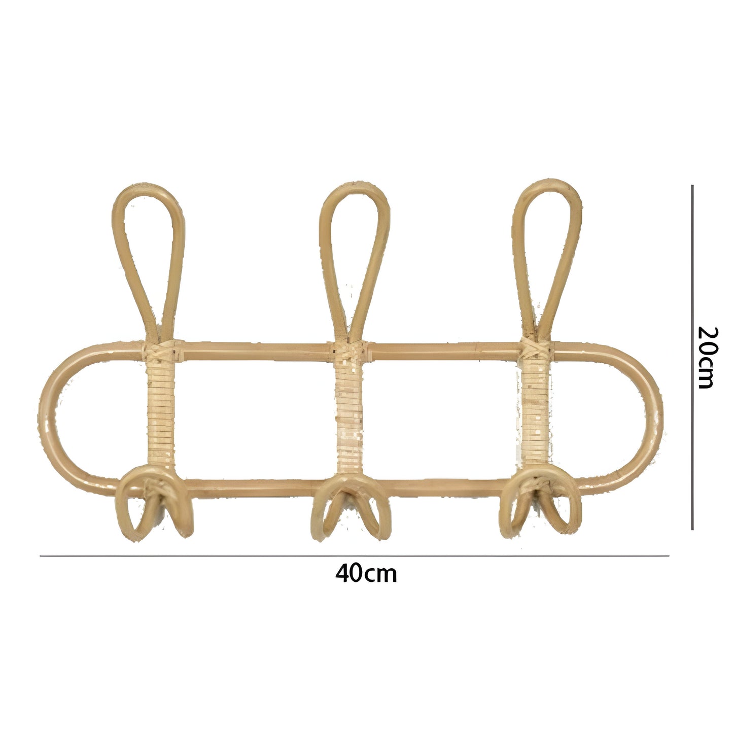 RattanTidy Krok - Hängande Rattan Barn Vägghängare