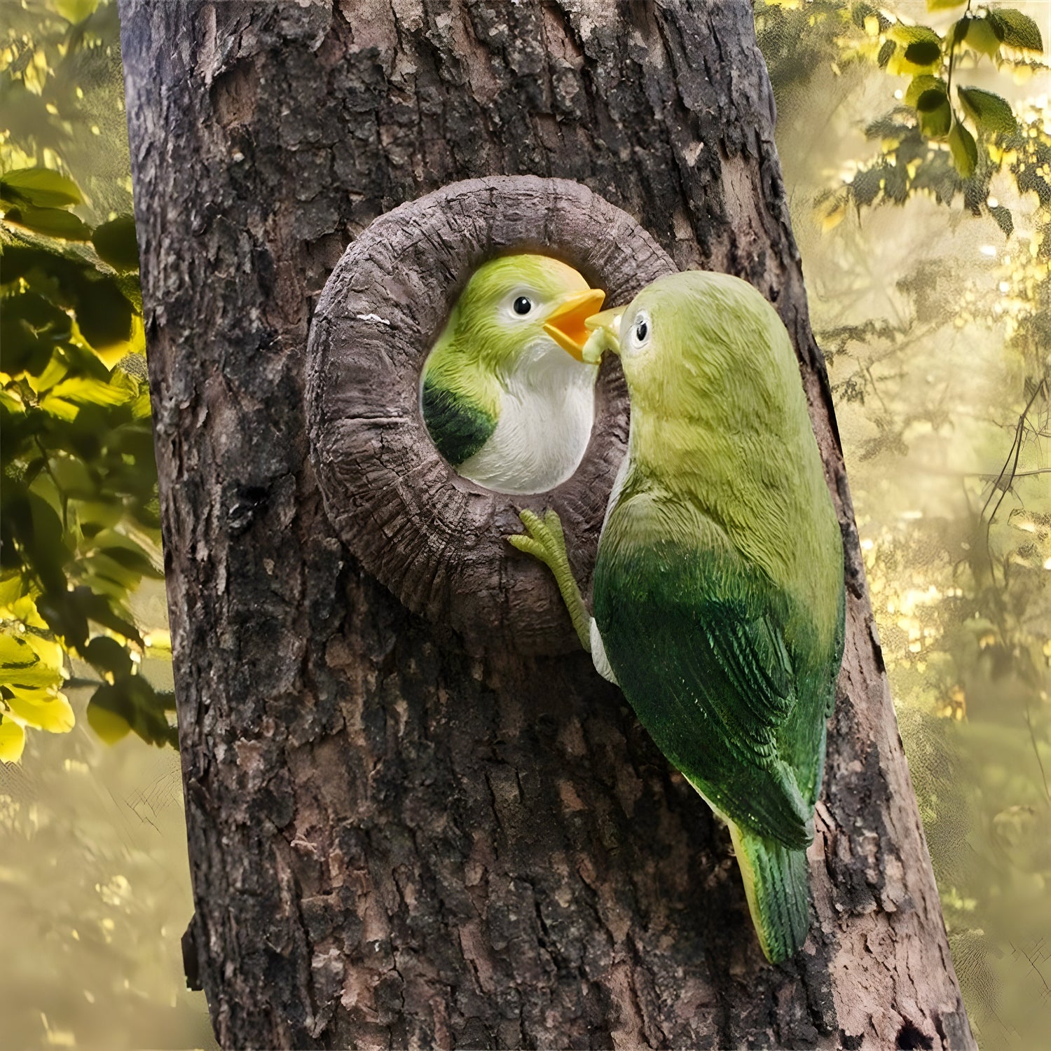 MysticOwl Ornament – Dekorativ Ugglestaty i Resin