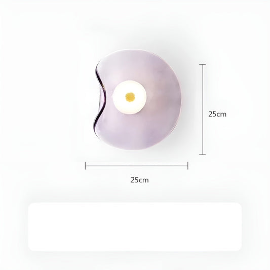 AmbientGlass Light - Modern Minimalistisk Glasvägglampa