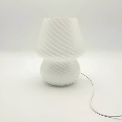 BedsideAura Lampa - Dekorativ Glasbordslampa