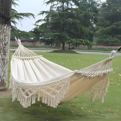 Svinghängmat – Fällbar, Mjuk och Perfekt för Inomhus- och Utomhusbruk