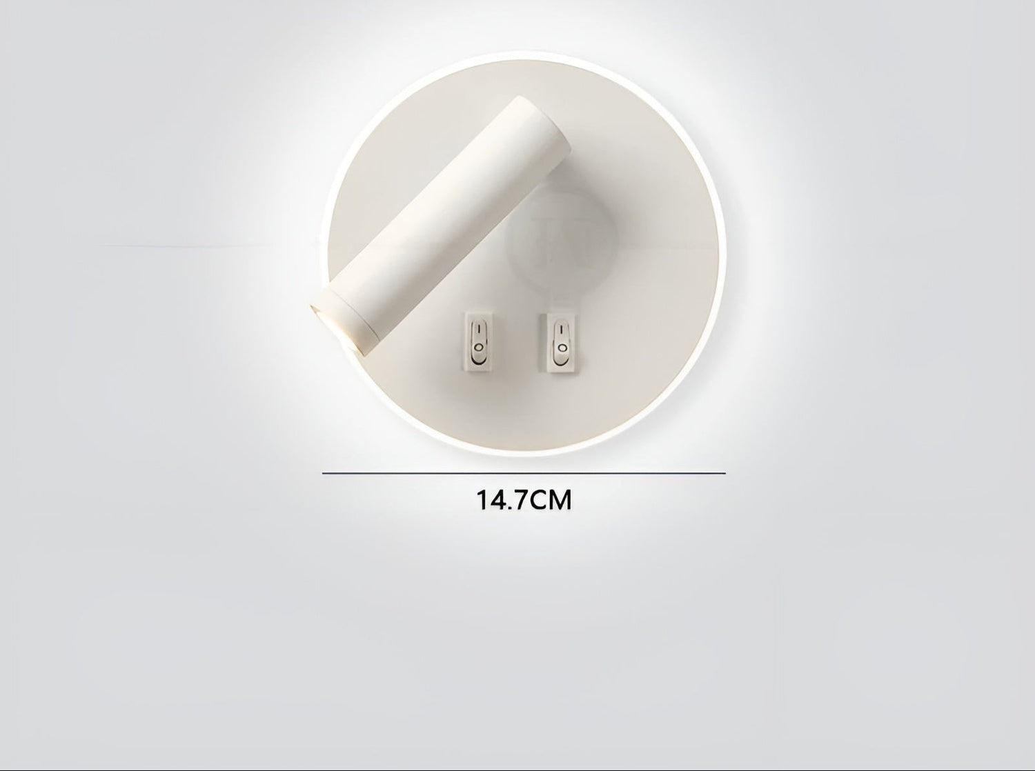 OrbiBeam Ljus – Justerbar 350-Graders Rotation Vägglampa