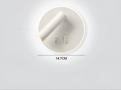 OrbiBeam Ljus – Justerbar 350-Graders Rotation Vägglampa