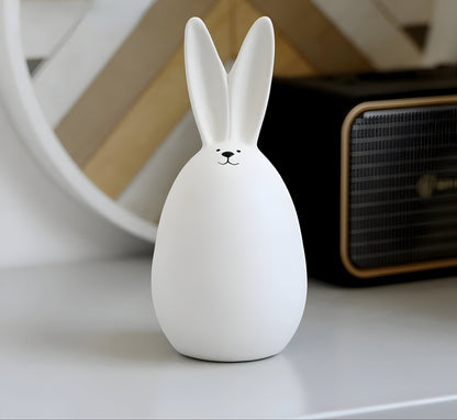SnowBunny Dekor – Nordisk Keramisk Kanin Dekoration