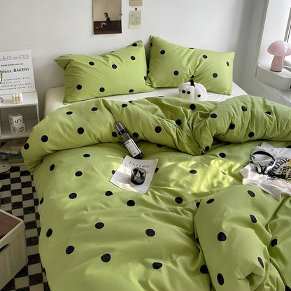 PureLoom Sängkläder Set - Modernt hudvänligt sängkläder set (1 täcke + 1 lakan + 2 örngott)