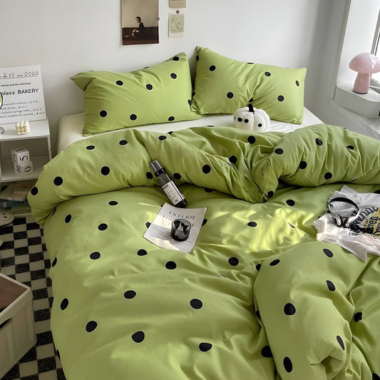 PureLoom Sängkläder Set - Modernt hudvänligt sängkläder set (1 täcke + 1 lakan + 2 örngott)