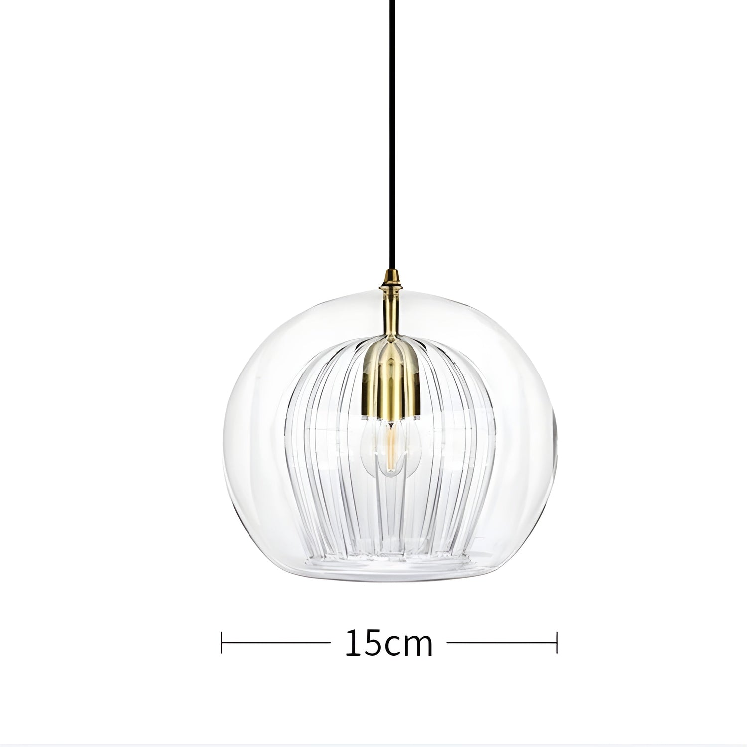 FrostedGlow Light – Modern Glaspendellampa