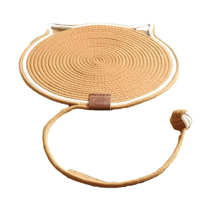 PurrRope Mat - Bomullrep Katt Klösmatta
