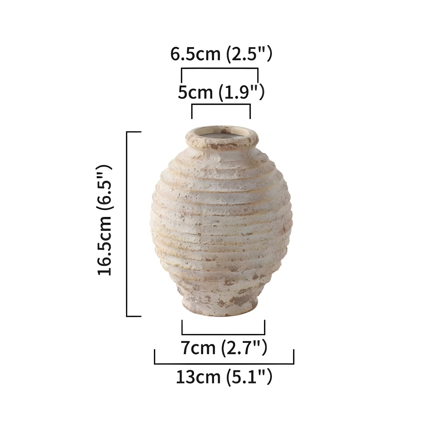 TimelessClay Vaser - Retro Handgjord Keramik Vaser
