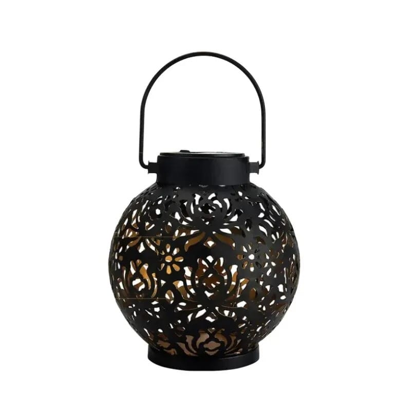 Utomhus sollykta med snidad design