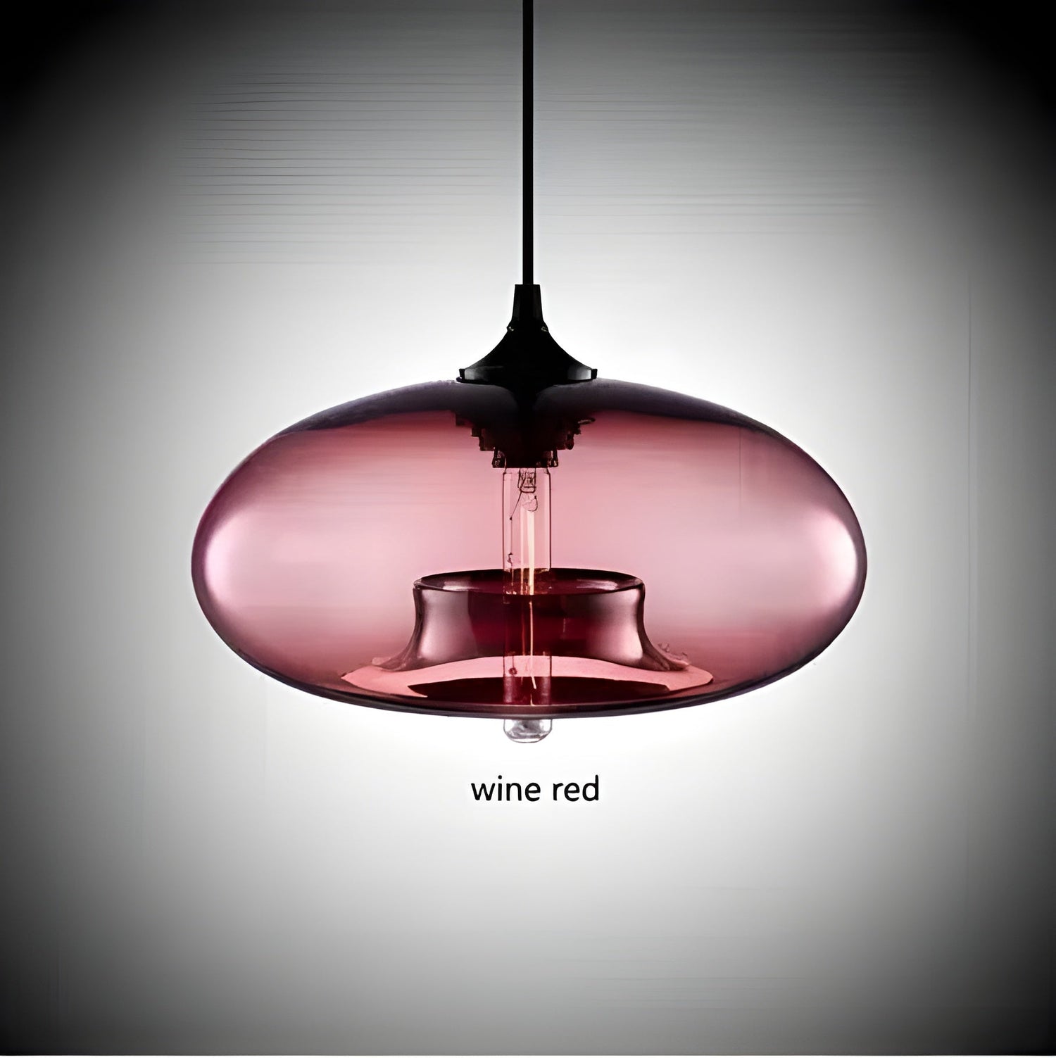 Färgglad glaspendellampa – Modern nordisk belysning för mysiga rum