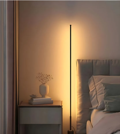 LED-hörnlampa med fjärrkontroll – Dimbar stämningsbelysning för bostads- och sovrum