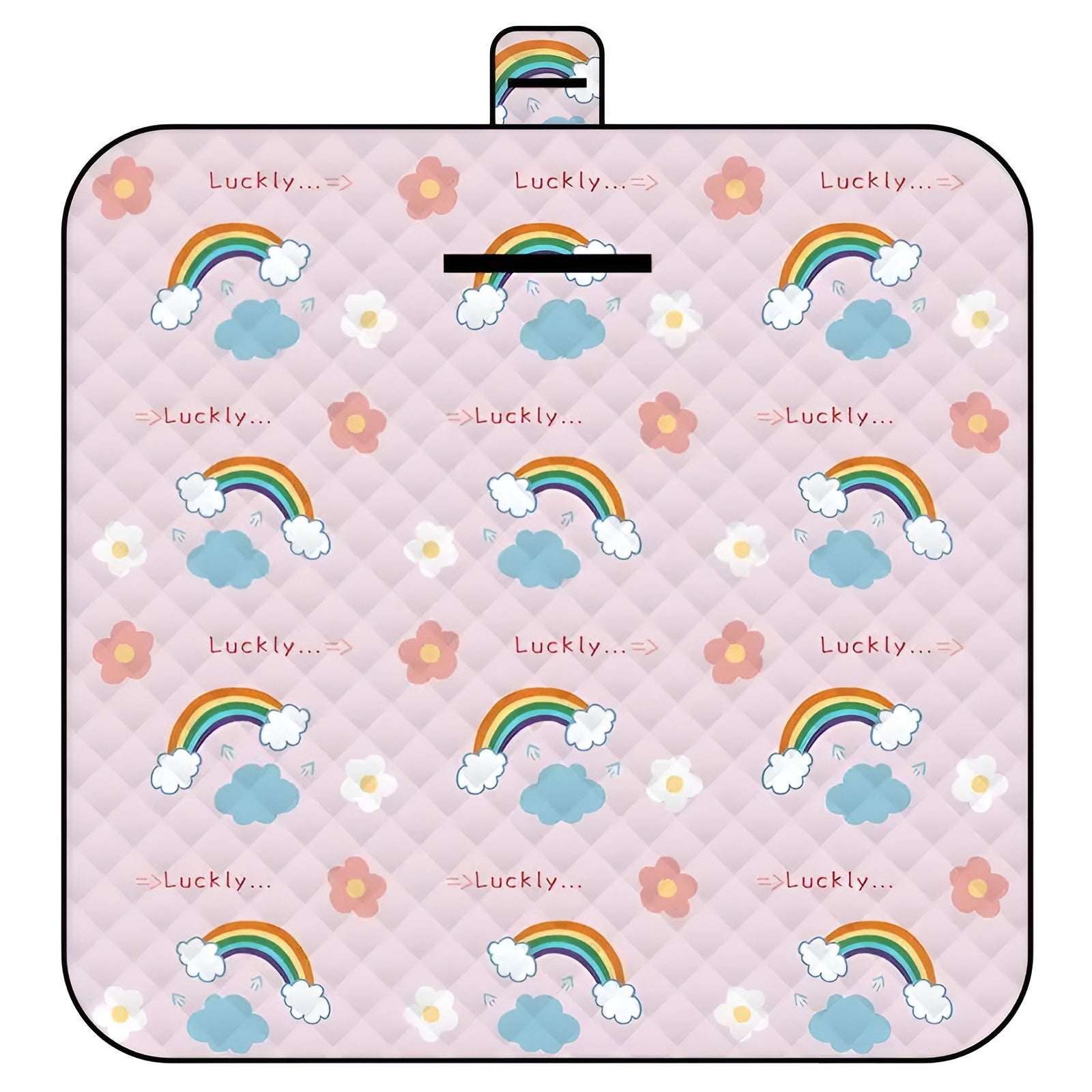 Fällbar Baby-spelmatta – Vattentålig och Polstret | Ideal för Strand &amp; Picknick