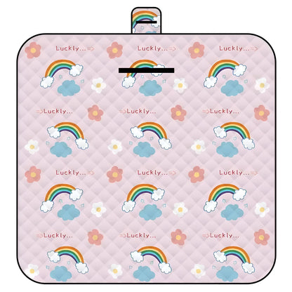 Fällbar Baby-spelmatta – Vattentålig och Polstret | Ideal för Strand &amp; Picknick