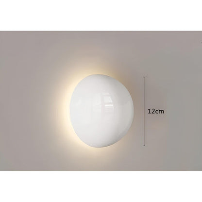 GlowCircle Light - Nordisk Rund Metall Vägglampa