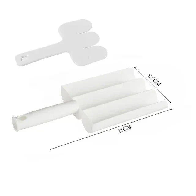 Praktisk dumpling- och köttbulleskapare i plast – För jämna portioner