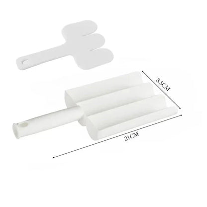 Praktisk dumpling- och köttbulleskapare i plast – För jämna portioner