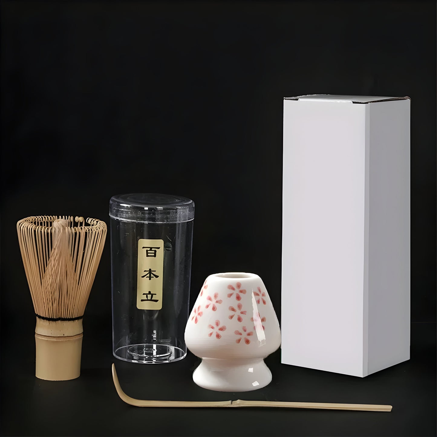 ChasenMaster Set - 3-delars Matcha Verktyg Set